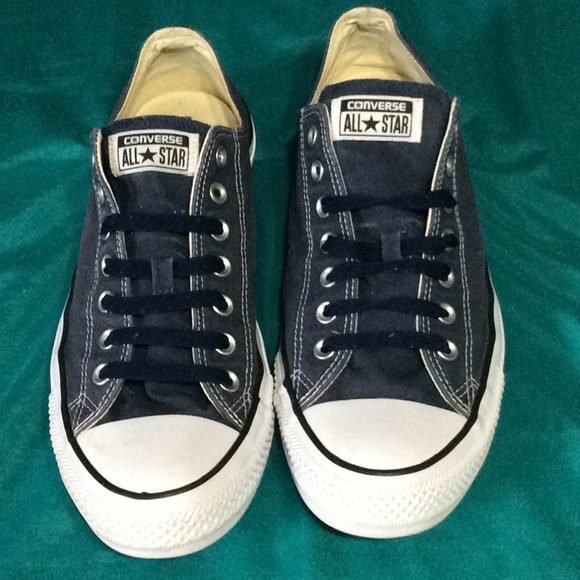 Size 12 All Star Converse shoes in Navy blue. New